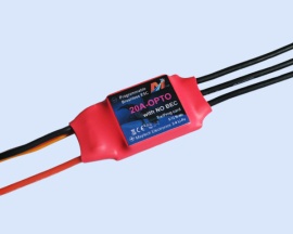 Brushless speed controller for multi-rotors MT20A-OPTO-V1