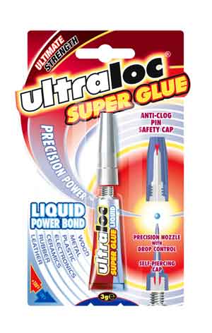 Ultraloc Liquid Formula Super Glue