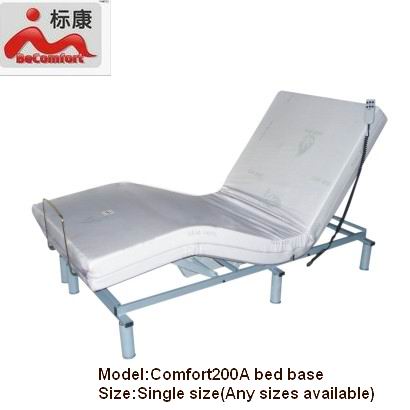 Adjustable bed, massage option