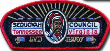Embroidered scout patch