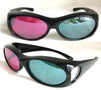 New Fashionable Red & Cyan 3D flim glasses