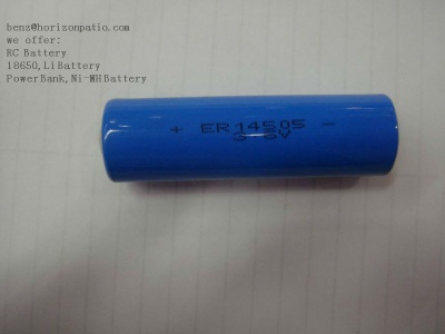 3.6V 2400mAh AA ER14505 Li SOCl2