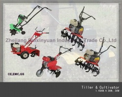 Garden Tiller ,Mini Cultivator ,Garden Tractor (1.7HP,6.5HP,7.0HP)