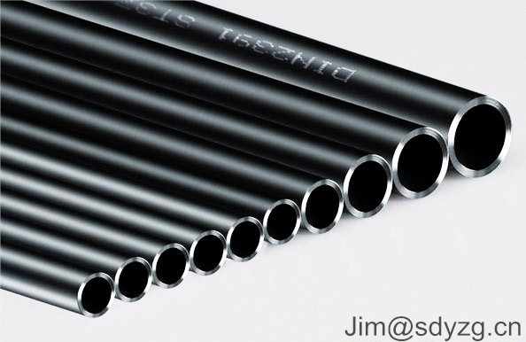 Black phosphated hydraulic steel tube