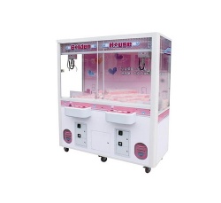 Arcade coin operated toy crane vending game machine Golden House
