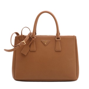 Designer PRA DA Medium Saffiano Luxe Zip Tote Handbags