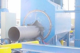 Sell shot blasting machine for steel pipe