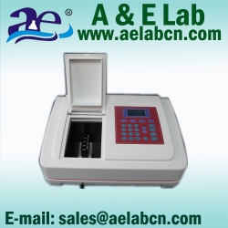 Single beam UV Visible spectrophotometer