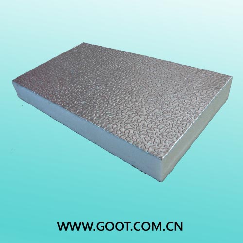 PU duct panel faced with alu foil