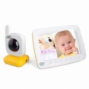 7 Inches TFT LCD 2.4GHz Wireless Baby Monitor with 380TVL Resolution and 10mW Output Power