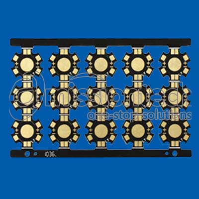 Al base imersion gold LED pcb