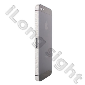 Diamond Back Cover With Mid Frame For iPhone 5