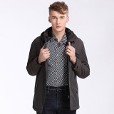 Mens Outwear-Anilutum Brand Spring and Winter New Fashion Parkas-No.Q222319