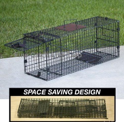 Foldable Cat Trap for Pest Control, Cat Cage