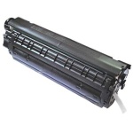 Compatible new black laser toner cartridge for HP Q2612A