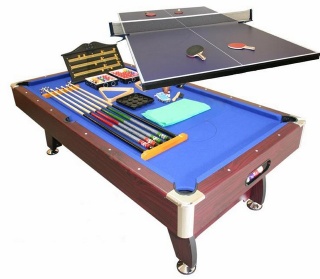 pool table billiards table with full acc.kits AS-8004