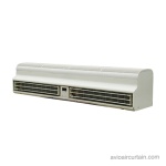 Heated air curtain (air door) FM-1.5-12B-3D