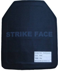 ballistic resistant ceramic plate