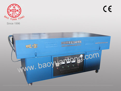 Acrylic forming machines