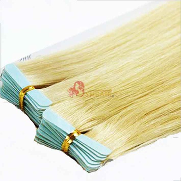 100% remy human tape hair extension
