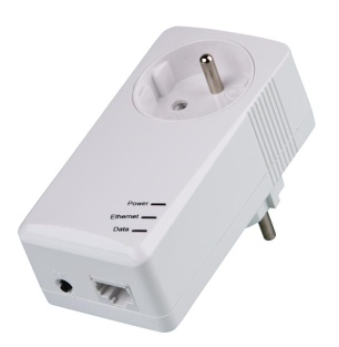 500Mbps Pass Through Powerline Adapter