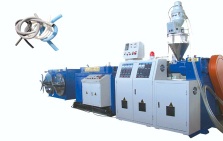 PVC reinforced pipe extrusion line
