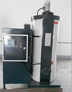 New type high heat efficiency small biomass pellet boiler