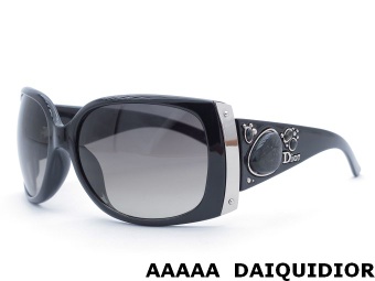 Dior DaiquiDior Black Frame Black Diamond Sunglasses