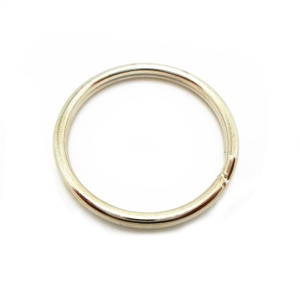 Fashion metal split key ring