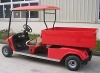 electric golf cart with rear cargo box