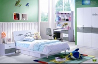 MDF Panel kids Bedroom Set