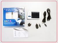 Solar Universal charger with MP3 player & FM transmitter function