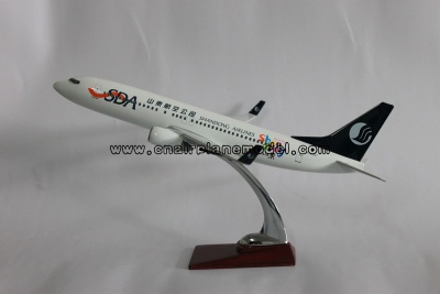 Airplane model B737 Shandong Airlines