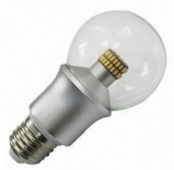 4W, LED light bulbs, AC 100-240V, 36PCS LED, 3014SMD, E27/E26 Base, 340 Lumen, 40000H Lifetime.