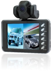 2 lens+720P car black box digital recorder/car DVR camera  SV-MD073 - SV-MD073