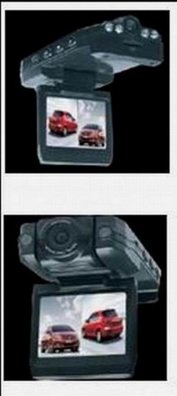 folding+double cameras+night vision car DVR digital recorder/driving vehicle camera  SV-KA063