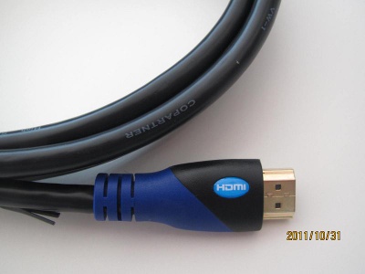 Double color moulded HDMI CABLE