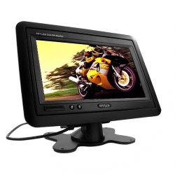 Best 7 inch In-Car TFT LCD Monitor with Dual-Channel Video Input&nbsp;-&nbsp;CVECL-7019-BLACK