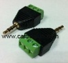 stereo plug to screw terminal - S14-M