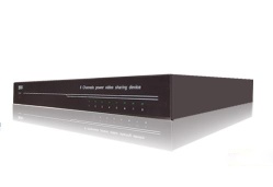 SPVD-8channel power video sharing device/surveillance enhancing solution