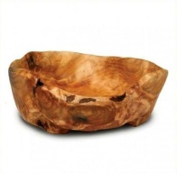 2014 Naturally Hand-made Carved Wooden Root Flat Cut Bowls