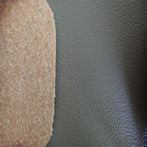 pu bonded (bycast ) leather fabric for sofa