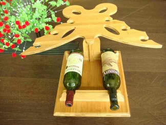 Bamboo Wine Rack