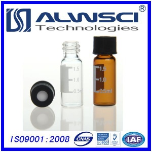 2ml Stand Opening Glass 8-425 Screw Threa Vial Flat Base