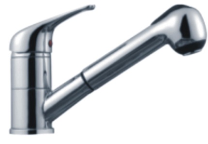 Brass Pull out Kitchen Faucet