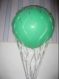 Raffia balloon nets