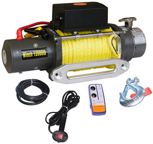 dyneema rope winch 12000lb
