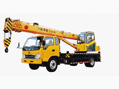 Senyuan 8T truckcrane with 4 section of cargo booms