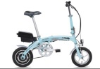 12" 180W Li battery Mini folding electric bikes bicycles with EN15194