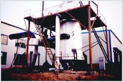 Single Section Hot Coal Gasifier